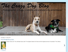 Tablet Screenshot of crazycanineblog.blogspot.com