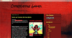 Desktop Screenshot of otherversegames.blogspot.com