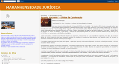 Desktop Screenshot of maranhensidadejuridica.blogspot.com