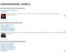 Tablet Screenshot of maranhensidadejuridica.blogspot.com