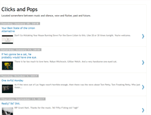 Tablet Screenshot of clicksandpops.blogspot.com