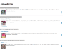 Tablet Screenshot of coisasdanice.blogspot.com