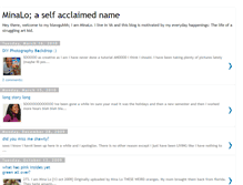 Tablet Screenshot of mina-lo.blogspot.com