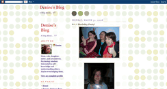 Desktop Screenshot of denisebennett.blogspot.com