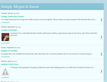 Tablet Screenshot of meganandjason.blogspot.com