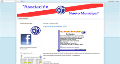 Desktop Screenshot of nuevomunicipal.blogspot.com