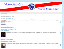 Tablet Screenshot of nuevomunicipal.blogspot.com