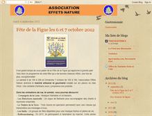 Tablet Screenshot of effetsnature.blogspot.com