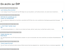 Tablet Screenshot of oevp.blogspot.com