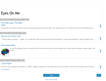 Tablet Screenshot of eyesonmyknees.blogspot.com