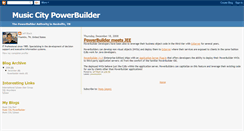 Desktop Screenshot of musicitypowerbuilder.blogspot.com