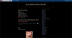 Desktop Screenshot of blackboizadult.blogspot.com