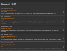 Tablet Screenshot of java-n-stuff.blogspot.com