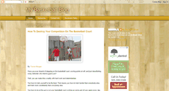 Desktop Screenshot of mybasketball-blog.blogspot.com