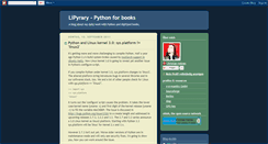 Desktop Screenshot of lipyrary.blogspot.com