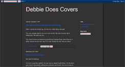 Desktop Screenshot of debbiedoescovers.blogspot.com