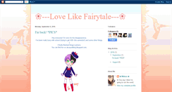 Desktop Screenshot of fairytalehime.blogspot.com