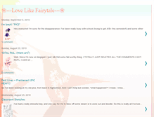 Tablet Screenshot of fairytalehime.blogspot.com