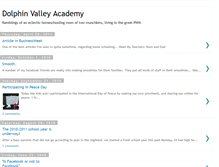 Tablet Screenshot of dolphinvalleyacademy.blogspot.com