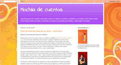 Desktop Screenshot of mochiladecuentos.blogspot.com