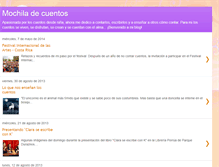 Tablet Screenshot of mochiladecuentos.blogspot.com