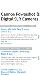 Mobile Screenshot of cannon-digital-cameras-1.blogspot.com