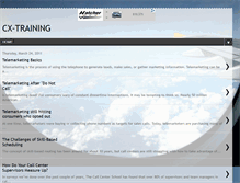 Tablet Screenshot of free-cx-training.blogspot.com