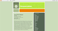 Desktop Screenshot of bespaarcadeau.blogspot.com