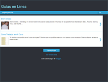 Tablet Screenshot of guiasenlinea.blogspot.com