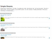 Tablet Screenshot of dream-simple.blogspot.com