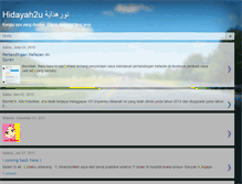 Tablet Screenshot of nurhidayahrosli.blogspot.com