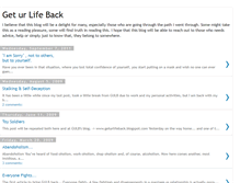 Tablet Screenshot of geturlifeback.blogspot.com