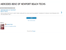 Tablet Screenshot of mercedesbenzofnewportbeach.blogspot.com
