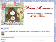Tablet Screenshot of bernaartesanato.blogspot.com