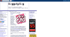 Desktop Screenshot of bloggedyblog.blogspot.com