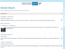 Tablet Screenshot of mickaelolejnik.blogspot.com