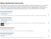 Tablet Screenshot of bettymacdonaldcommunity.blogspot.com