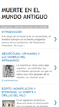 Mobile Screenshot of muertemundoantiguo.blogspot.com