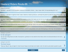 Tablet Screenshot of haalandridersroute66.blogspot.com