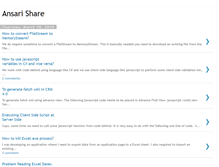 Tablet Screenshot of ansarishare.blogspot.com