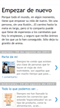 Mobile Screenshot of empezardenuevootravez.blogspot.com