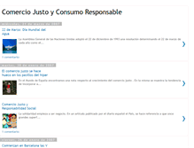 Tablet Screenshot of comercio-sustentable.blogspot.com