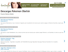 Tablet Screenshot of pokemonobeliskdescargas.blogspot.com