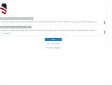 Tablet Screenshot of illinoisballotintegrityproject.blogspot.com