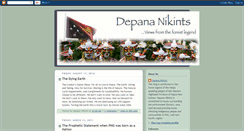 Desktop Screenshot of depananikints22.blogspot.com