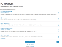 Tablet Screenshot of pc-tambayan.blogspot.com