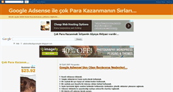 Desktop Screenshot of adsenseilecokparakazan.blogspot.com