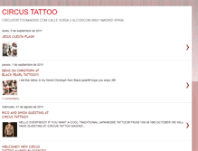 Tablet Screenshot of circustattoo.blogspot.com