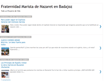 Tablet Screenshot of fraternidadmaristanazaret.blogspot.com
