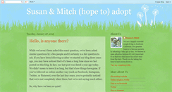 Desktop Screenshot of glavasadopt.blogspot.com